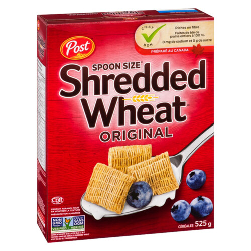 Post Shredded Wheat Cereal Spoon Size 525 g