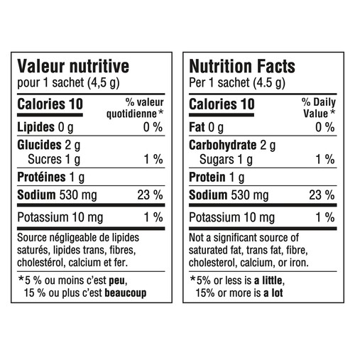 OXO Low Salt Bouillon Sachets Beef 16 Count 72 g