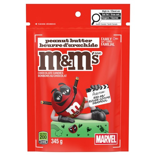 Mars Canada M&M's Chocolate Peanut Butter 345 g