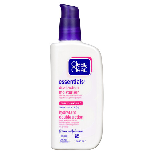 Clean & Clear Dual Action Moisturizer 118 ml