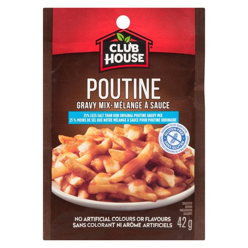Club House Gluten-Free Gravy Mix For Poutine 42 g
