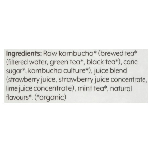 Wild Tea Strawberry Daiquiri Kombucha 355 ml