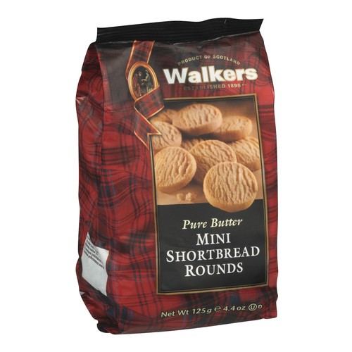 Walkers Mini Shortbread Rounds 125 g
