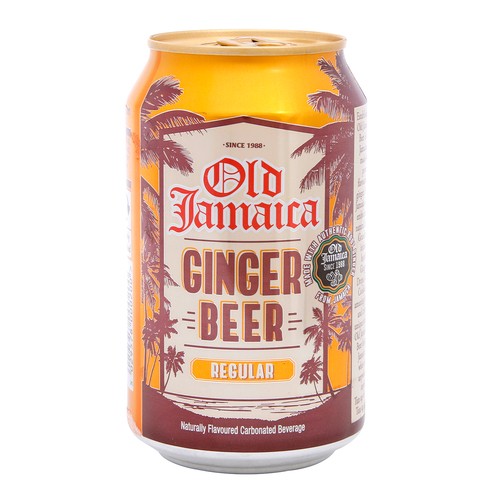 Old Jamaica Ginger Beer Soft Drinks 330 Ml Made With Authentic And - View #9