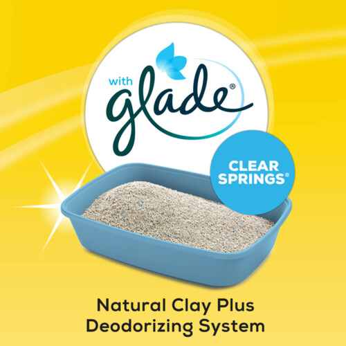 Tidy Cats Cat Litter LightWeight with Glade Clear Springs 2.72 KG