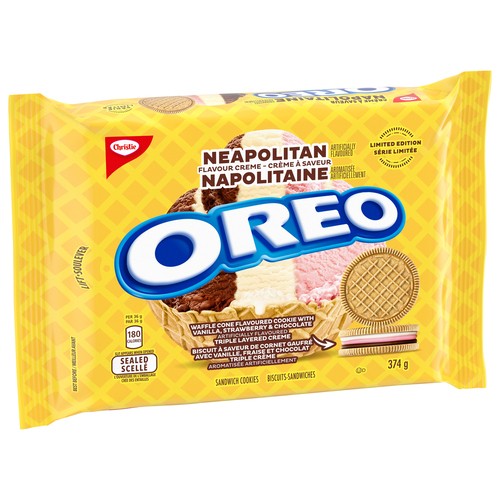 Oreo Cookies Neapolitan Creme Flavour 374 g