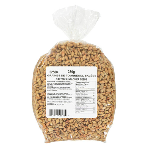 Johnvince Foods Ltd. Sunflower Seeds Roasted With Salt 350 g