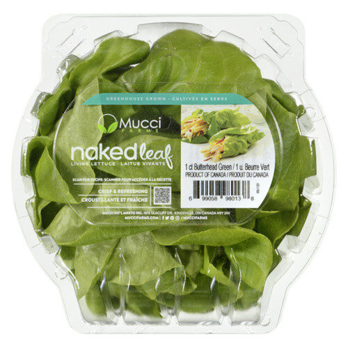 Naked Leaf Lettuce Green Butter 1 Count