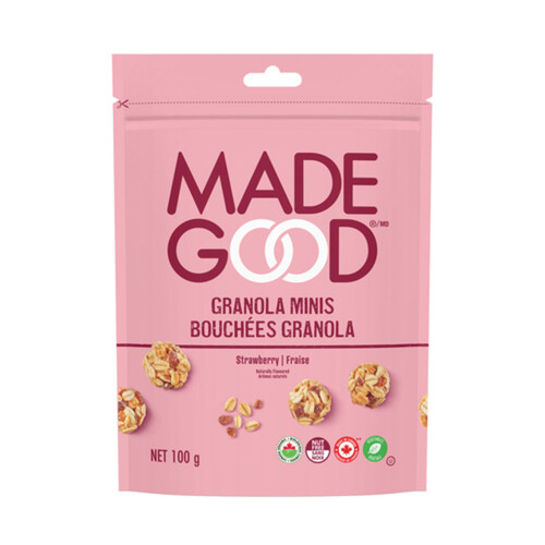 Made Good Organic Minis Granola Bars Strawberry 100 g