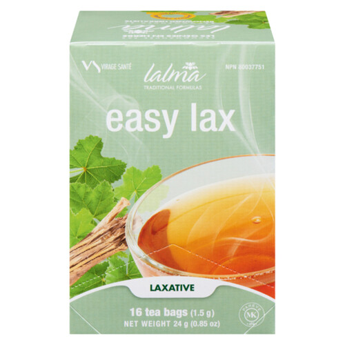 Lalma Herbal Tea Easy Lax 16 Tea Bags