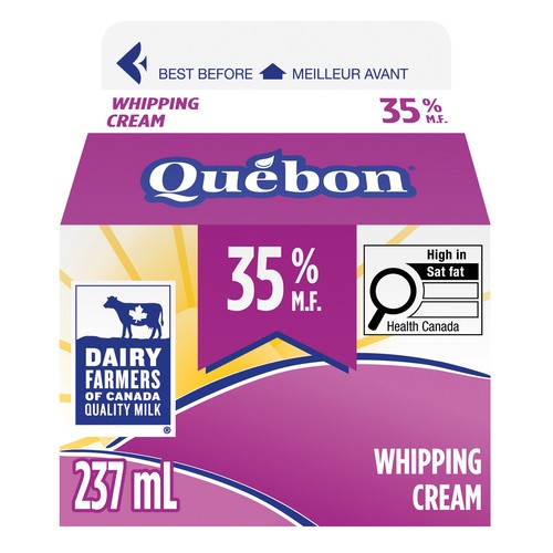 Quebon 35% Whipping Cream 237 ml