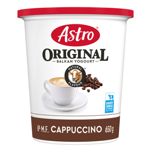 Astro Original Balkan 6% Yogurt Cappuccino 650 g