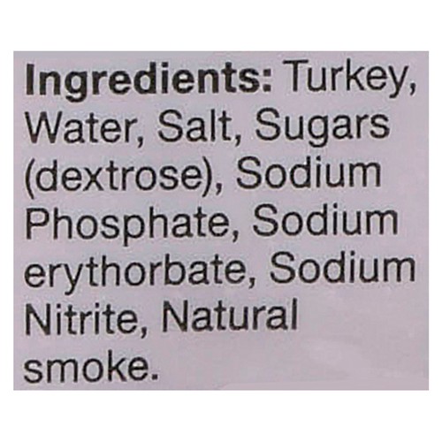 Hayter's Farm Smoked Cured Turkey Bacon-Style 375 g