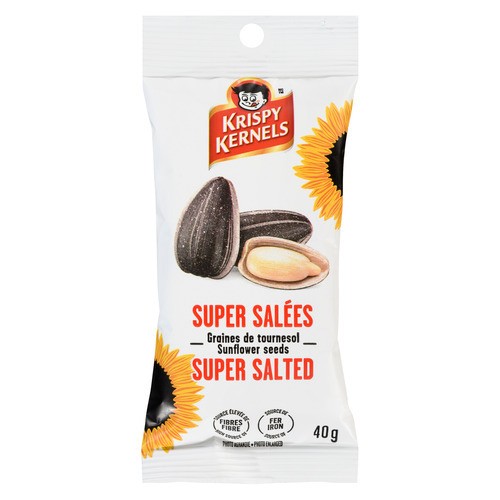 Krispy Kernels Sunflower Seeds Super Salted 40 g