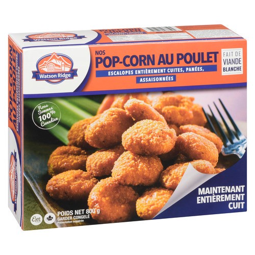 Watson Ridge Frozen Popcorn Chicken Breaded Fully Cooked 800 g
