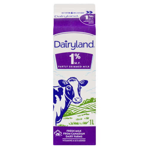 Dairyland 1% Milk Partly Skimmed 1 L