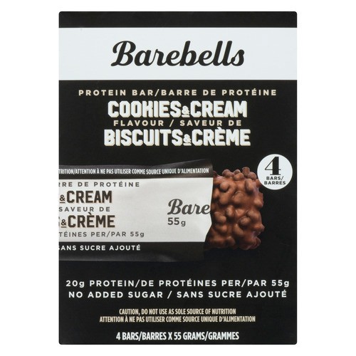 Barebells Protein Bar Cookies And Cream 4 x 55 g