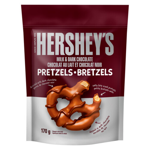 Hershey's Pretzels Milk Chocolate Dipped 170 g