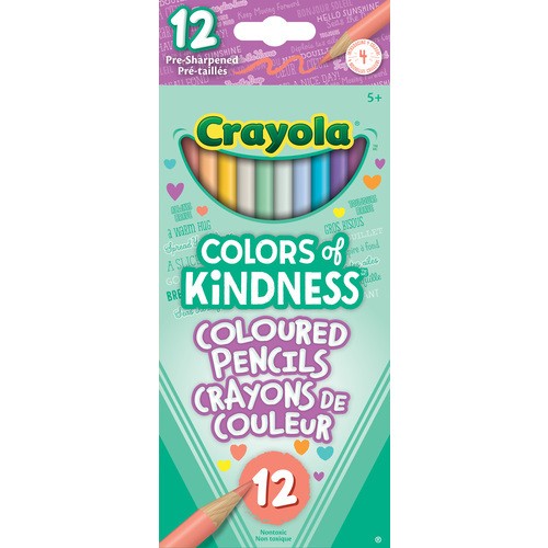Crayola Colors Kindness Coloured Pencils 12 EA
