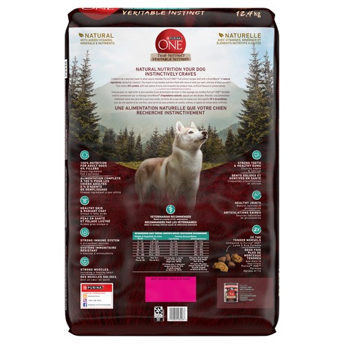 Purina ONE True Instinct Dry Dog Food Salmon & Tuna 12.4 kg