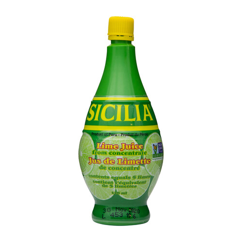 Sicilia Juice Concentrate Lime 118 ml