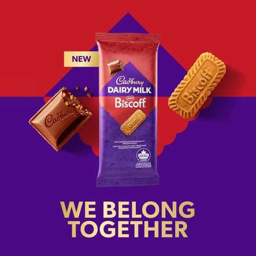 Cadbury Dairy Milk Chocolate Bar Biscoff 90 g