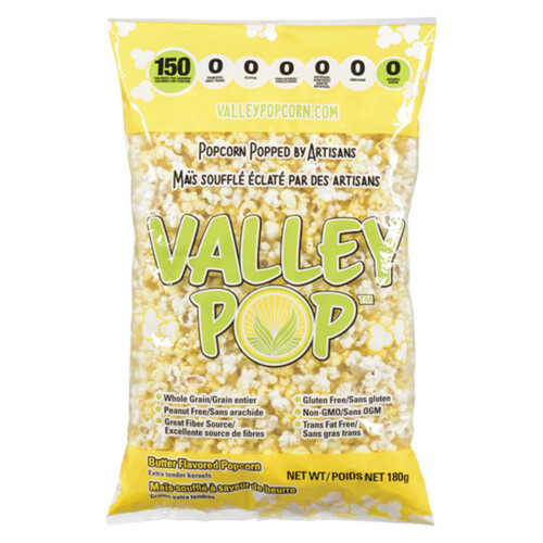 Valley Popcorn Gluten-Free Butter Popcorn 180 g