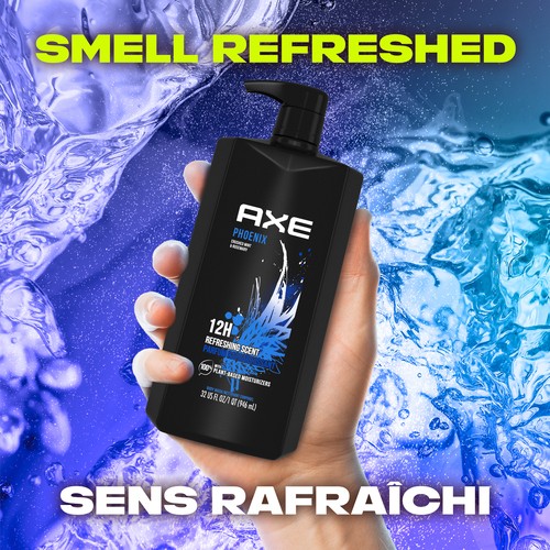 Axe Body Wash Phoenix Crushed Mint & Rosemary 946 ml