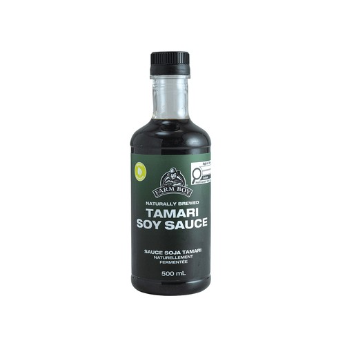 Farm Boy Organic Tamari Soy Sauce Naturally Brewed 500 ml