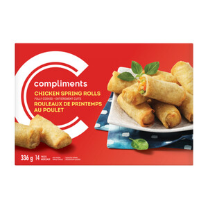 Compliments Frozen Spring Rolls Chicken 336 g Voilà Online