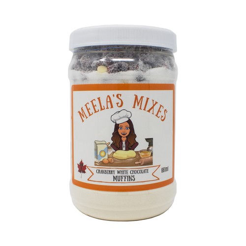 Meelas Mixes Muffin Mix Cranberry White Chocolate 693 g