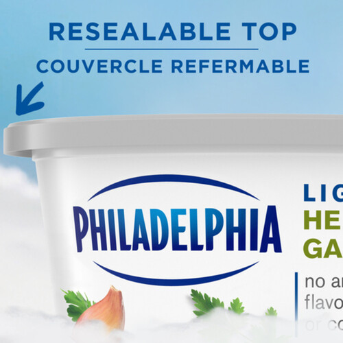 Philadelphia Cream Cheese Light Herb & Garlic 227 g