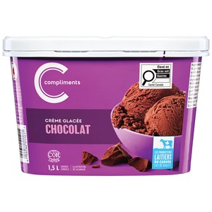 Compliments Crème glacée riche au chocolat 1.5 L