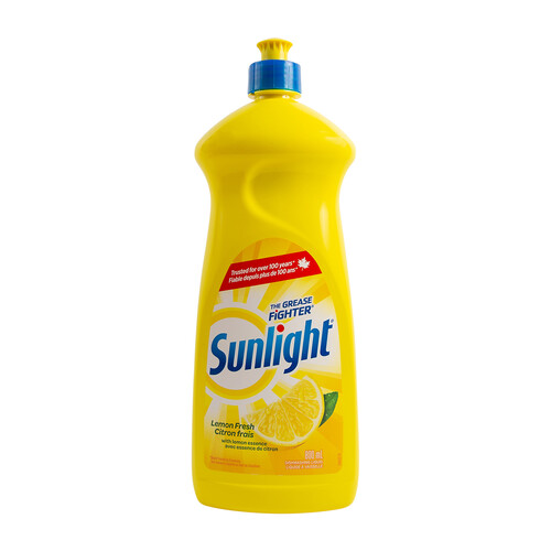 Sunlight Dish Detergent Liquid Lemon 800 ml