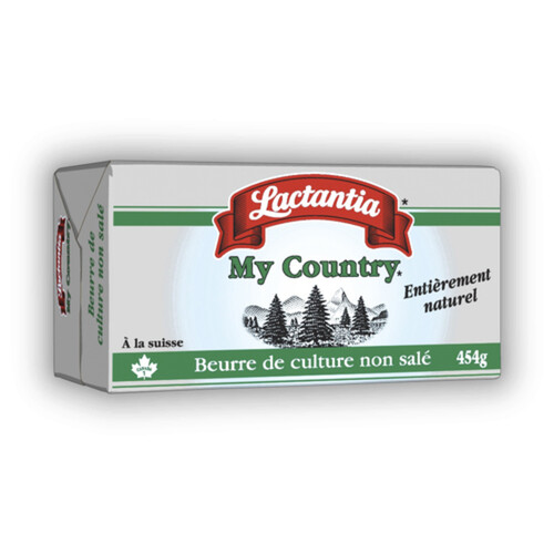 Lactantia My Country Butter Unsalted 454 g