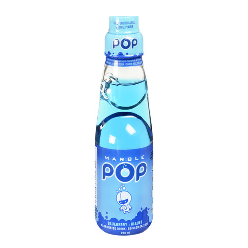 - Marble Pop Soft Drink Blueberry 200 ml (bottle)