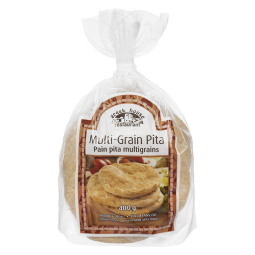 GREEK HOUSE RESTAURANT Multigrain Pita Bread 400 g