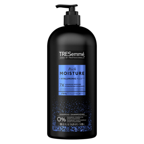 Tresemmé Rich Moisture Shampoo With Pump + Hyaluronic Plex For Dry Hair 1.15 l