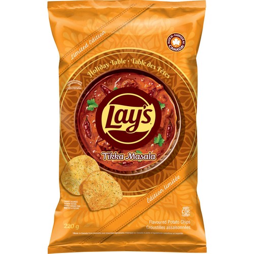 Lay’s Potato Chips Tikka Masala Flavoured 220 g