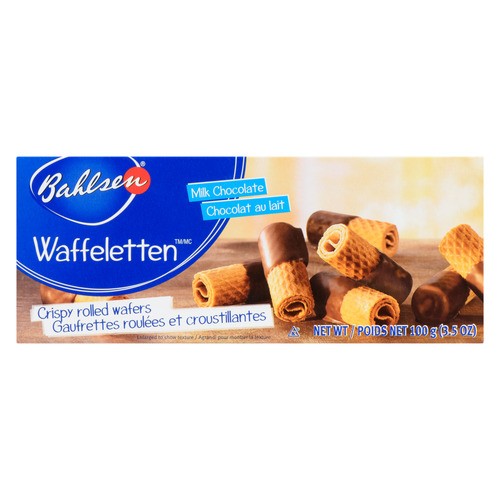 Bahlsen Wafer Roll Milk Chocolate 100 g