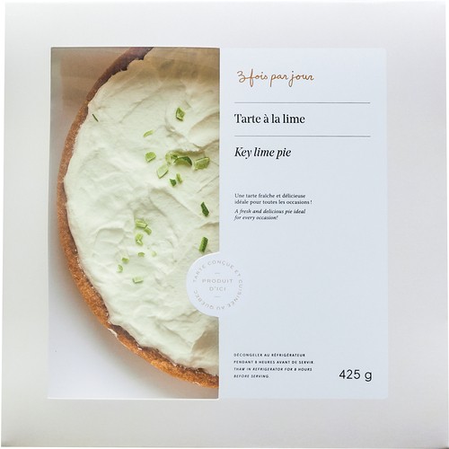 3 Fois Par Jour Pie Key Lime 425 g (frozen)