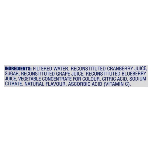 Ocean Spray Juice Cocktail Cranberry Blueberry 1.89 L (bottle)