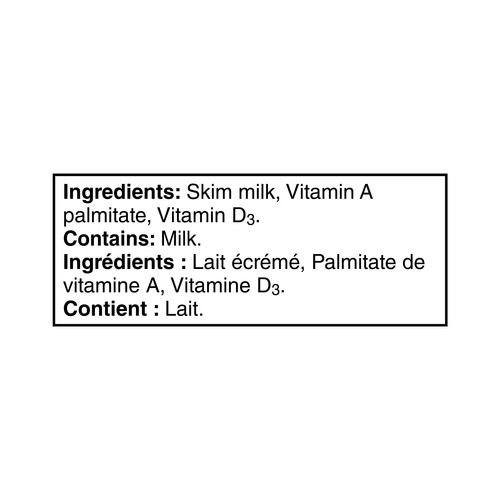 Lactantia PurFiltre 0% Skim Milk 1 L