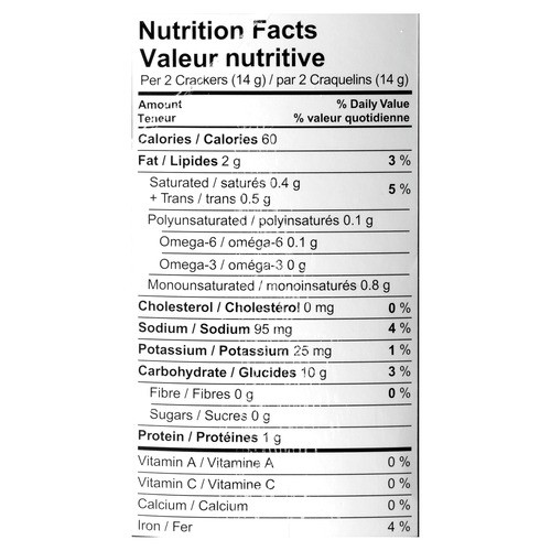 Purity Cream Crisps Crackers 400 g