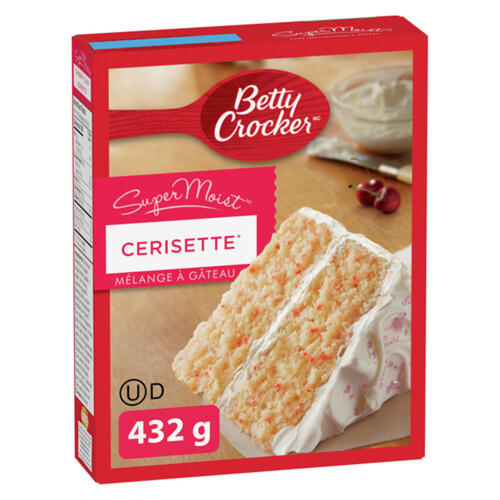 Betty Crocker Cake Mix Super Moist Cherry Chip 432 g