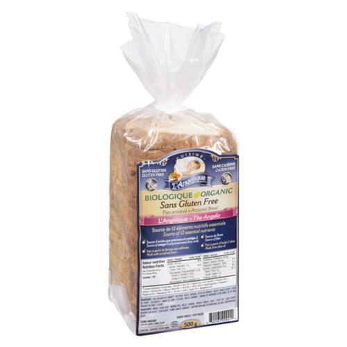 Cuisine Angelique Organic Gluten-Free Frozen Artisanal Bread 500 g