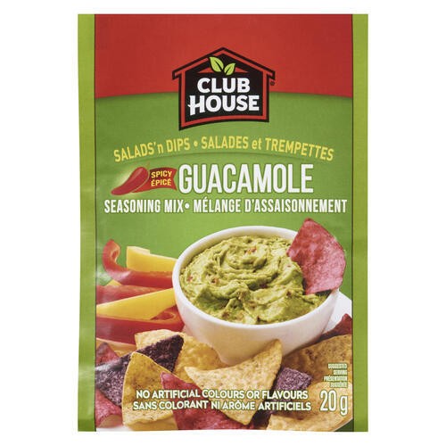 Club House Guacamole Spicy Seasoning Mix Spicy 20 g