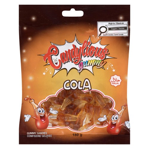 Candylious Gummy Cola 180 g