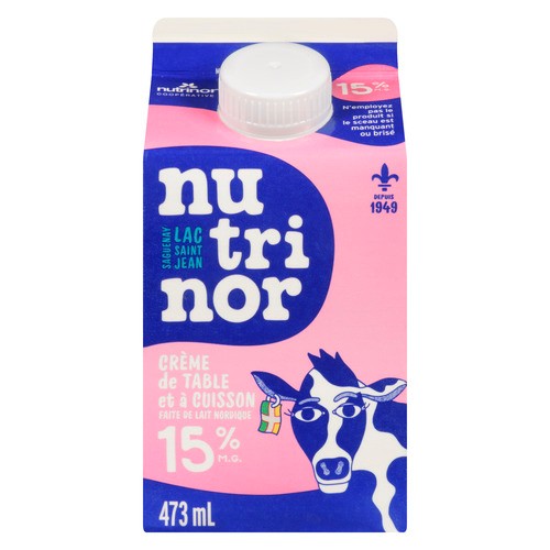 Nutrinor 15% Cooking Cream 473 ml