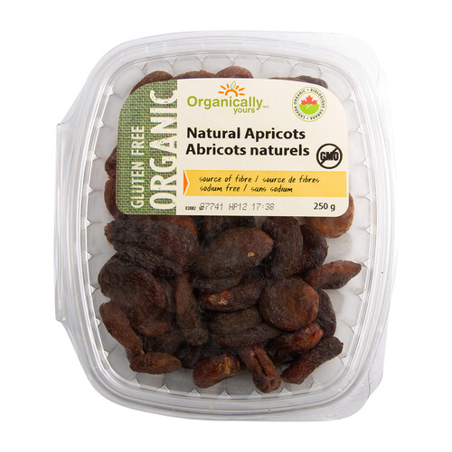 Organically Yours Dried Apricots 250 g